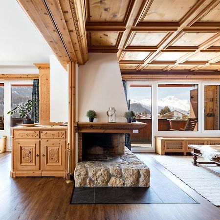 Spacious Apartment With Fantastic Alpine Panorama Санкт-Моріц Екстер'єр фото