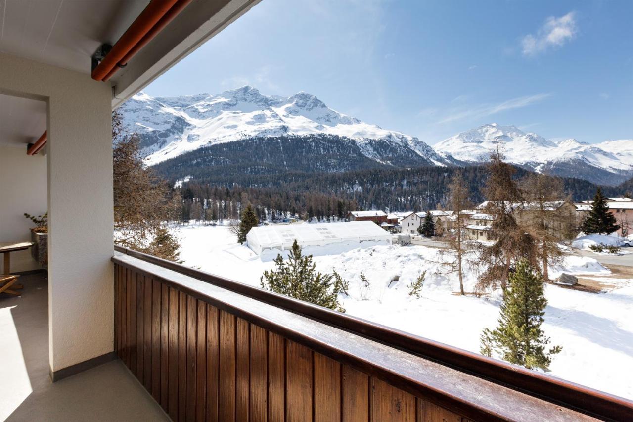 Spacious Apartment With Fantastic Alpine Panorama Санкт-Моріц Екстер'єр фото