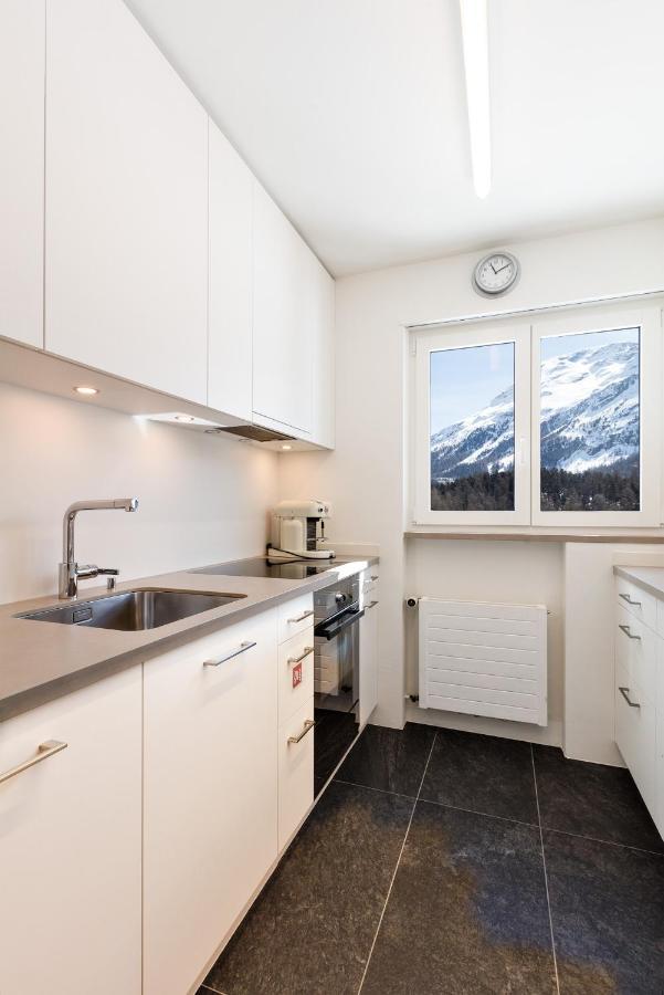 Spacious Apartment With Fantastic Alpine Panorama Санкт-Моріц Екстер'єр фото