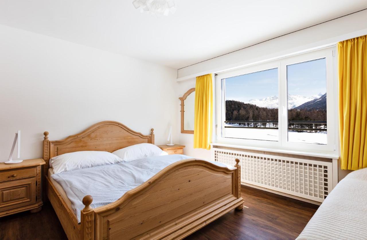 Spacious Apartment With Fantastic Alpine Panorama Санкт-Моріц Екстер'єр фото